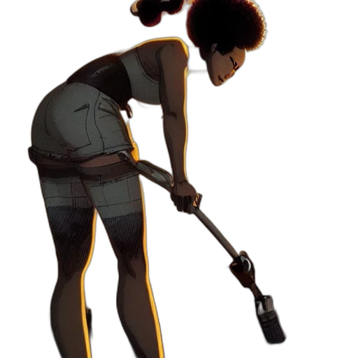 staff, weapon, robot, concept art transparent PNG cut-out