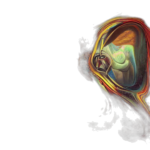 mask, creature, face, crown transparent PNG cut-out