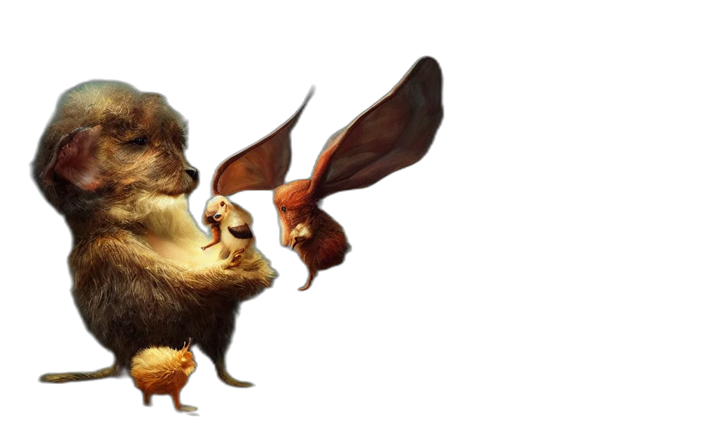 animal, dragon, creature, concept art, 3d render, photorealistic, fantasy art, epic transparent PNG cut-out
