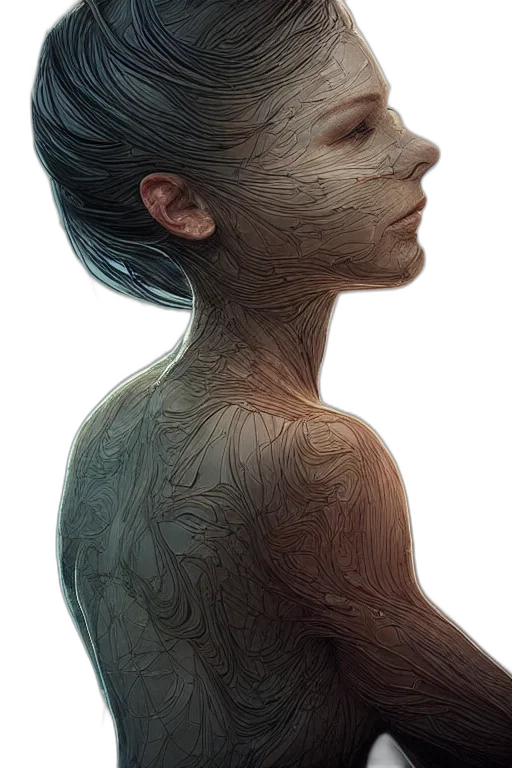 mask, face, hair, creature transparent PNG cut-out