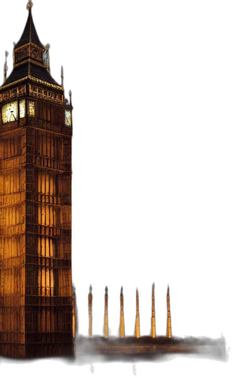 building, staff, weapon, 3d render, concept art, photorealistic, photography, highly transparent PNG cut-out