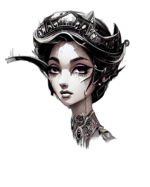 crown, hat, face, mask transparent PNG cut-out
