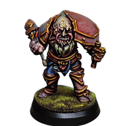 staff, creature, concept art, fantasy art, chaos, dwarf, smith, warhammer transparent PNG cut-out