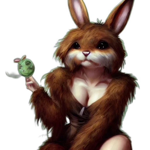 animal, fantasy art, concept art, pixel art transparent PNG cut-out