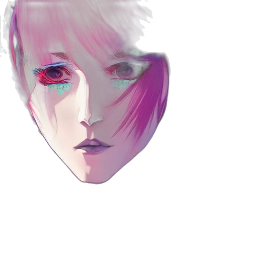 face, mask, robot, creature transparent PNG cut-out