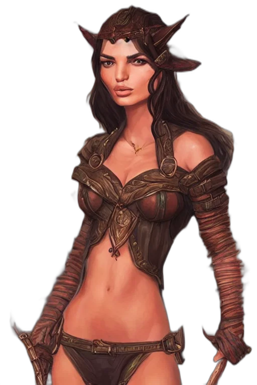 dress, hat, jewelry, fantasy art transparent PNG cut-out