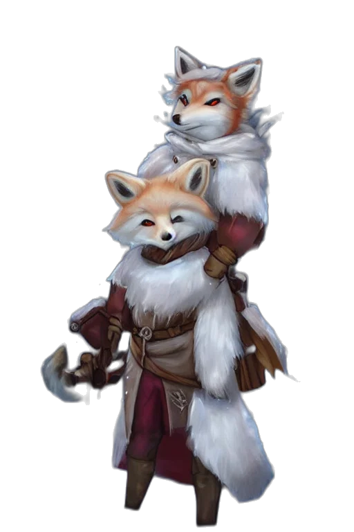 staff, animal, concept art, fantasy art, pixel art, oil painting, red, monochrome transparent PNG cut-out