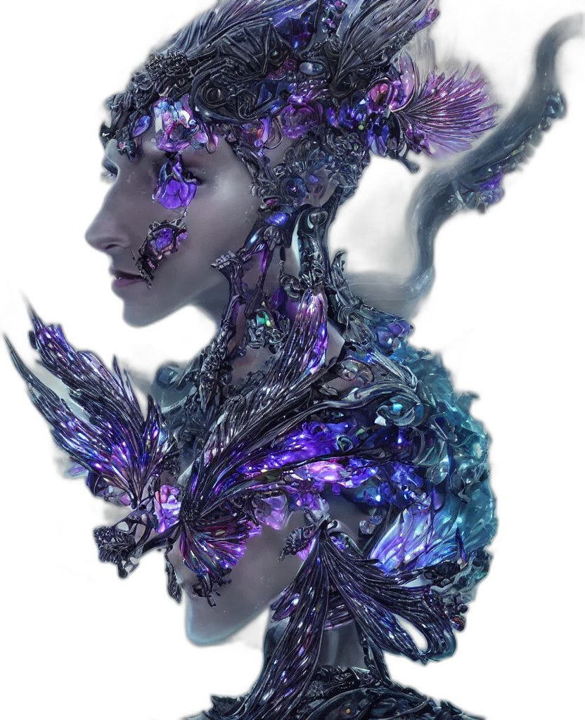 robot, dragon, creature, jewelry transparent PNG cut-out