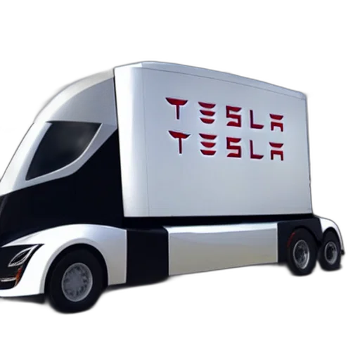 robot, car, 3d render, concept art, tesla, hovering, truck transparent PNG cut-out