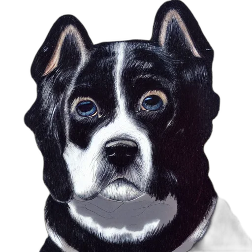 animal, face, staff, photorealistic transparent PNG cut-out