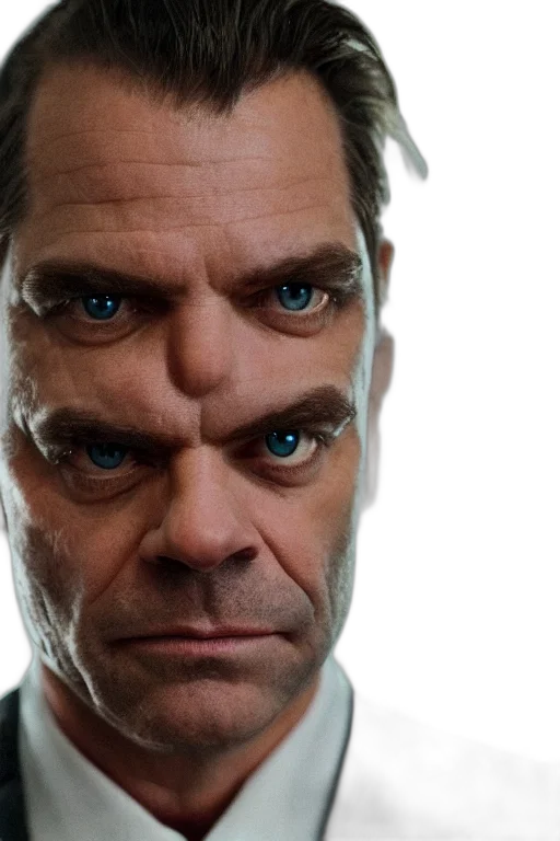 face, photorealistic, 3d render, lachlan transparent PNG cut-out