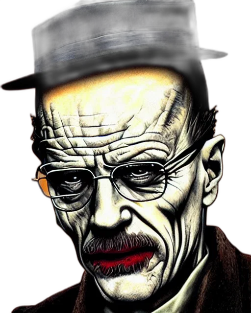 hat, face, mask, staff, comic book art, concept art, photorealistic, cartoon transparent PNG cut-out