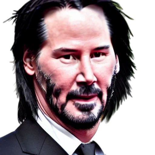 hair, face, animal, photorealistic transparent PNG cut-out