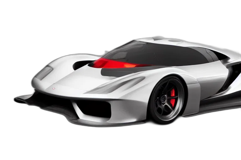 car, 3d render, photorealistic, concept art transparent PNG cut-out