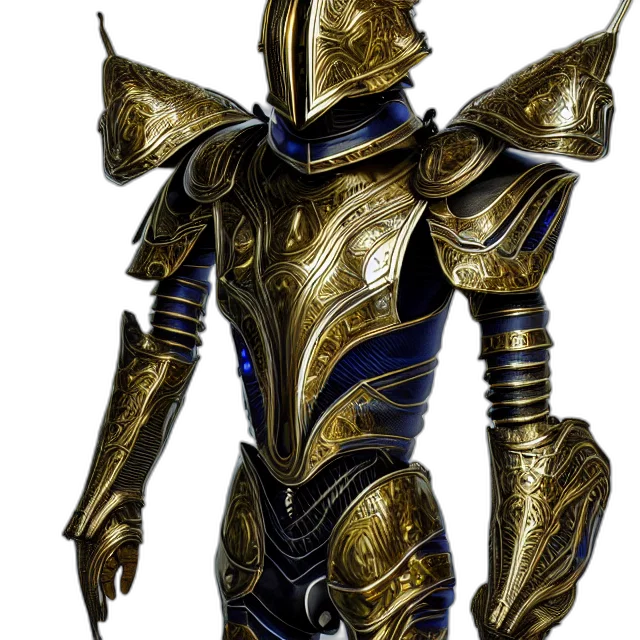 robot, sword, staff, mask, concept art, fantasy art, 3d render, comic book art transparent PNG cut-out