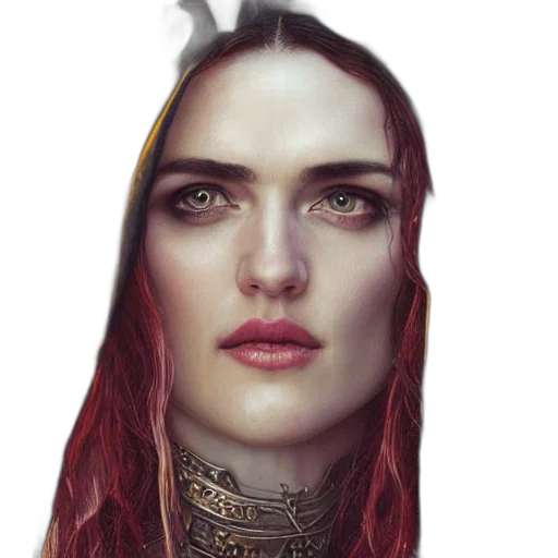 face, crown, hair, mask transparent PNG cut-out