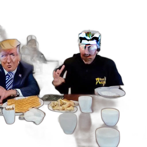 food, photograph, trump, biden transparent PNG cut-out