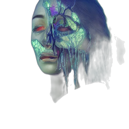 mask, face, creature, robot transparent PNG cut-out