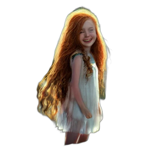 dress, hair, jacket, creature, photorealistic, 3d render, concept art, oil painting transparent PNG cut-out