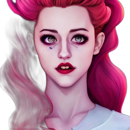 face, fantasy art, comic book art, photorealistic transparent PNG cut-out