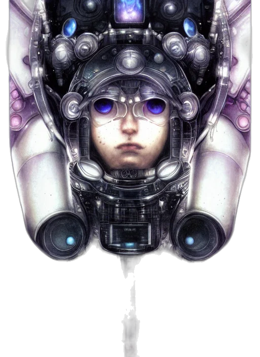 robot, face, mask, creature transparent PNG cut-out