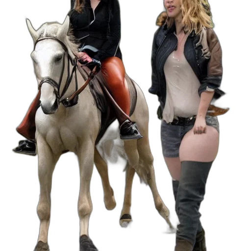 jacket, concept art, photorealistic, 3d render, fantasy art, earth tones, scarlett, johansson transparent PNG cut-out