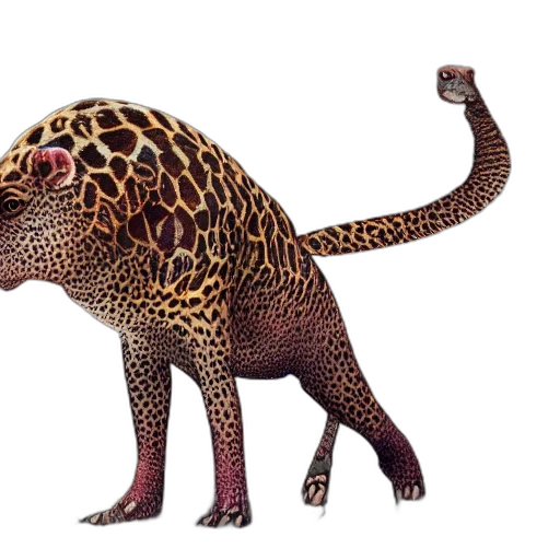 creature, animal, dragon, staff transparent PNG cut-out