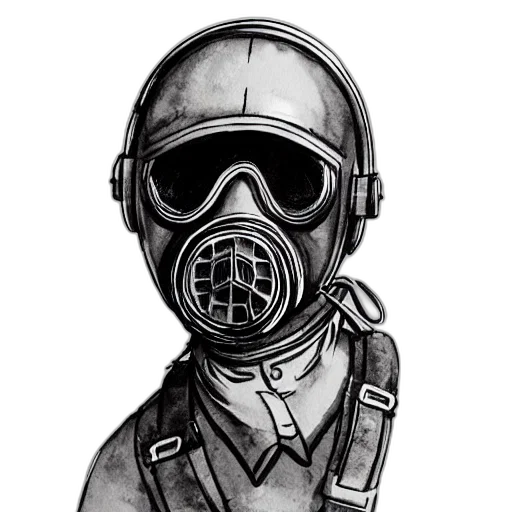 mask, face, jacket, robot transparent PNG cut-out