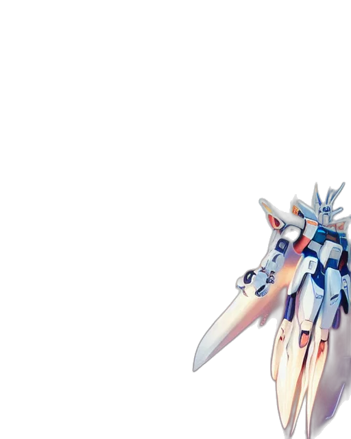 weapon, sword, robot, dragon, concept art, 3d render, anime, pixel art transparent PNG cut-out