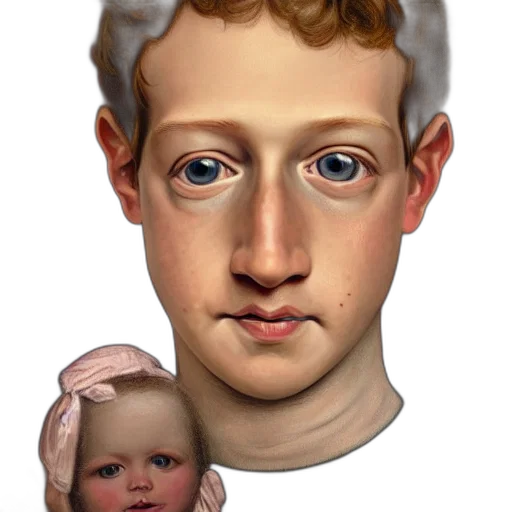 face, mask, creature, robot, photorealistic, 3d render, concept art, vaporwave transparent PNG cut-out