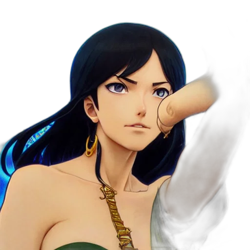 jewelry, face, dress, staff transparent PNG cut-out