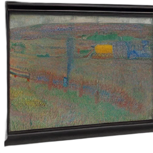 oil painting, photorealistic, rain, fog transparent PNG cut-out
