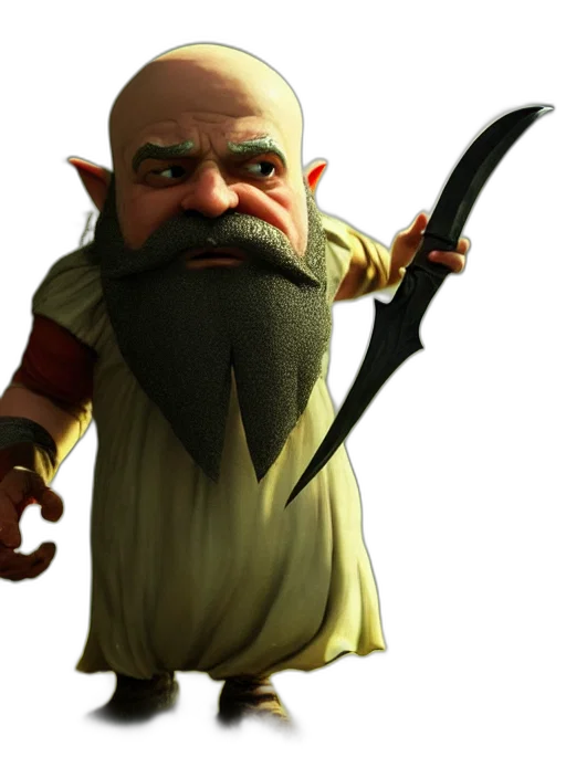 staff, sword, creature, weapon transparent PNG cut-out