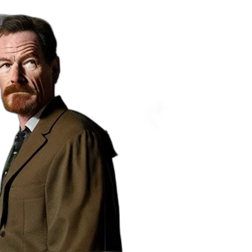 staff, jacket, face, animal, photorealistic, bryan, cranston, gordon transparent PNG cut-out