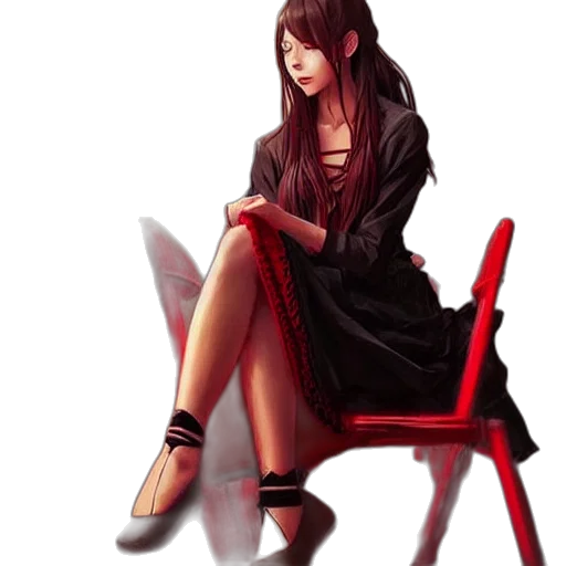 dress, staff, shoes, furniture, fantasy art, concept art, anime, photorealistic transparent PNG cut-out