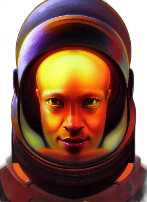 face, robot, mask, creature, concept art, photorealistic, comic book art, oil painting transparent PNG cut-out