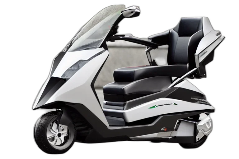 car, 3d render, concept art, mobility, scooter, designed, lamborghini transparent PNG cut-out