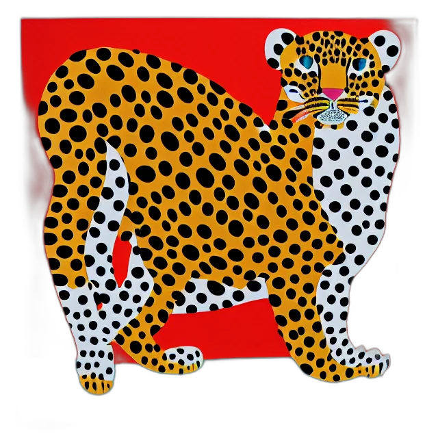 animal, 3d render, concept art, pixel art transparent PNG cut-out