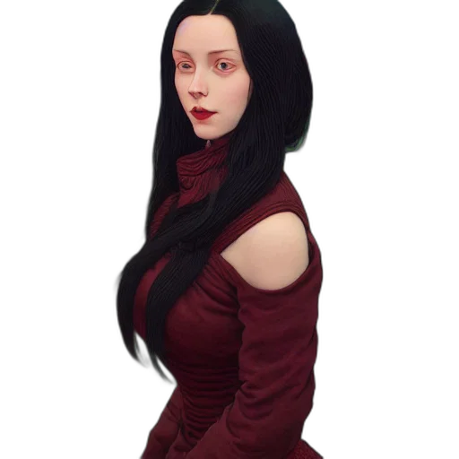 dress, face, staff, jacket transparent PNG cut-out