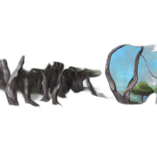 staff, weapon, dragon, mask transparent PNG cut-out