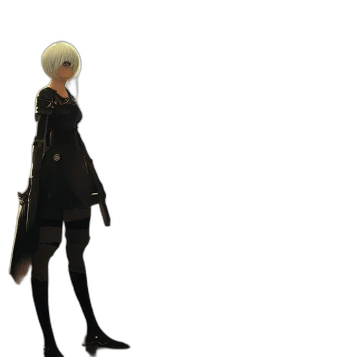 staff, jacket, weapon, sword, concept art, 3d render, fantasy art, anime transparent PNG cut-out