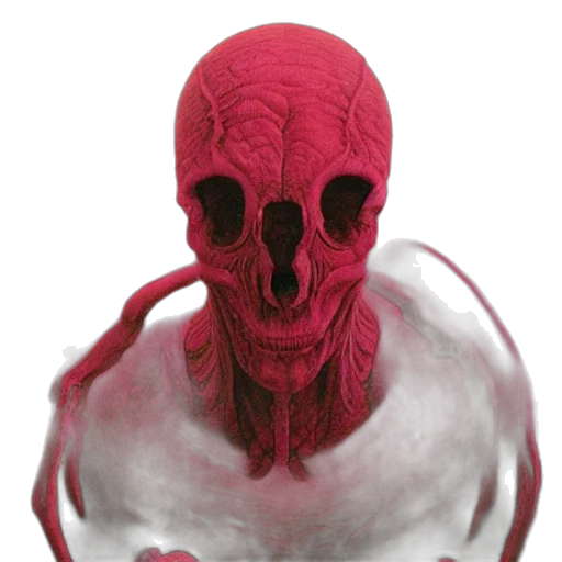 mask, creature, face, robot, 3d render, concept art, photorealistic, cyberpunk transparent PNG cut-out