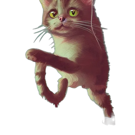 staff, animal, creature, photorealistic transparent PNG cut-out