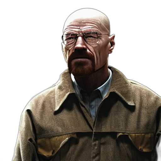 jacket, staff, face, animal, photorealistic, concept art, comic book art, 3d render transparent PNG cut-out