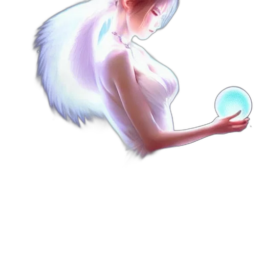 staff, creature, mask, hair transparent PNG cut-out