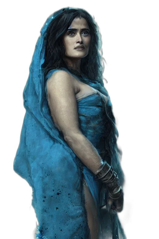 dress, face, fantasy art, concept art transparent PNG cut-out