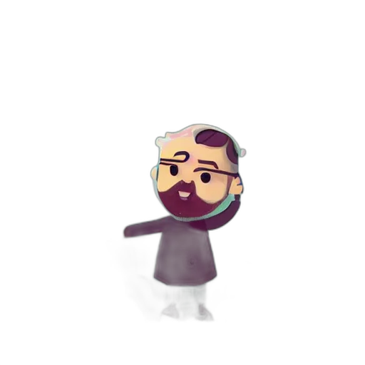 staff, creature, animal, weapon, cartoon, concept art, pixel art, 3d render transparent PNG cut-out