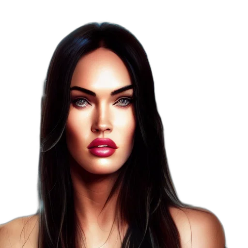 face, photorealistic, fantasy art, concept art transparent PNG cut-out