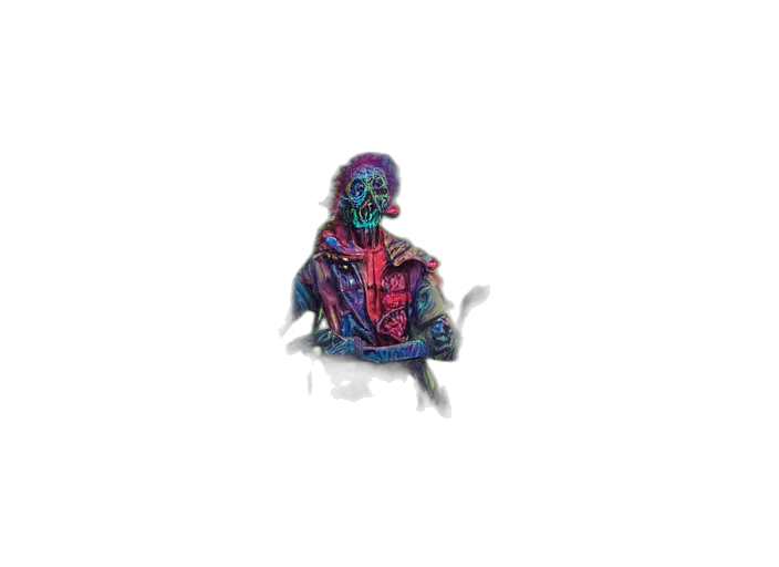 jacket, mask, creature, face transparent PNG cut-out