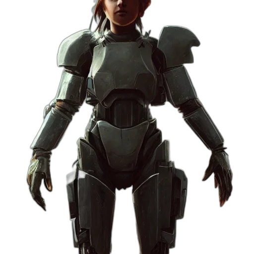 robot, weapon, staff, concept art transparent PNG cut-out